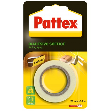 Nastro biadesivo Pattex soffice 715157