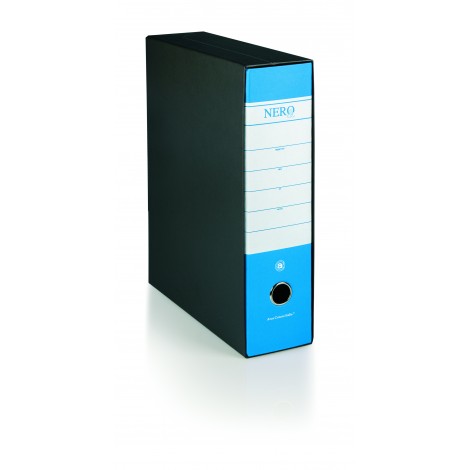 Registratore protocollo dorso 5cm colore blu - 1pz