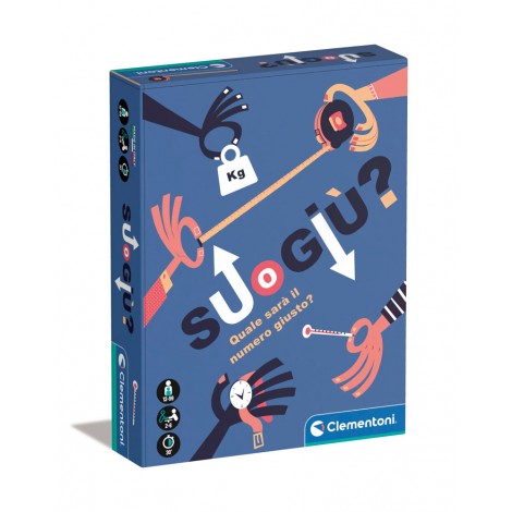 Un party game dinamico con tante domande sempre diverse! Un giocatore risponde alla domanda e gli altri devono o scommettere se la risposta corretta è pù alta o più bassa. Avvicinarsi alla risposta corretta non è mai stato così divertente.