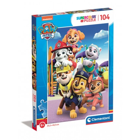 Paw Patrol 2023 - Puzzle 104pz super (dimensione puzzle 48,5x33,5cm)