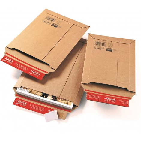 Scatola in cartone ondulato con spigoli di sicurezza, adatte per spedire ricambi, regali o premi, prodotti farmaceutici, tasca interna per documenti. Dimensioni interne 46x31x16cm