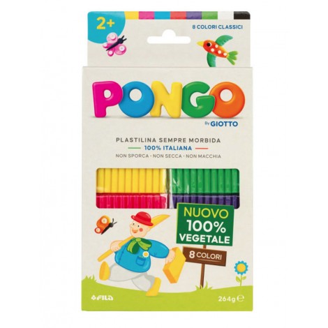 Plastilina a base 100% vegetale, senza glutine, non sporca e non macchia