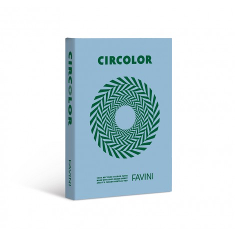 Circolor – Carta A4, 500fg 80gr colore azzurro – 1pz