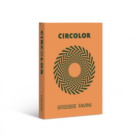Circolor - Carta A4, 250fg 160gr colore arancio - 1pz