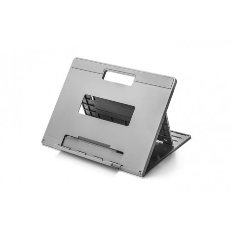 Supporto alza notebook fino a 17" con altezza e angolazione regolabili fino a 180mm