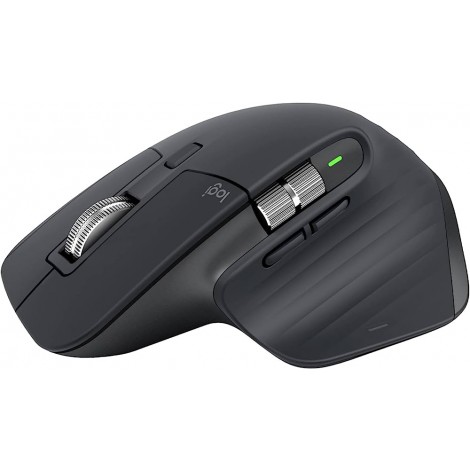 Mouse wireless con 7 tasti, sensore ottico da 200-8000 DPI, raggio d`azione fino a 10mt - 1pz