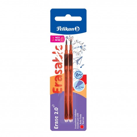 Refill per penna gel Erase 2.0 colore rosso  - 2pz