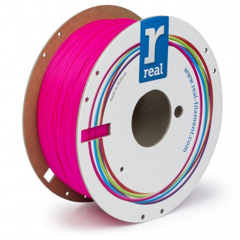 Real Filament - Filamento per stampanti 3D 1Kg PLA 1.75mm rosa fluo