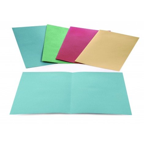 ECO – Cartellina in cartoncino manilla senza lembi 190gr colore azzurro