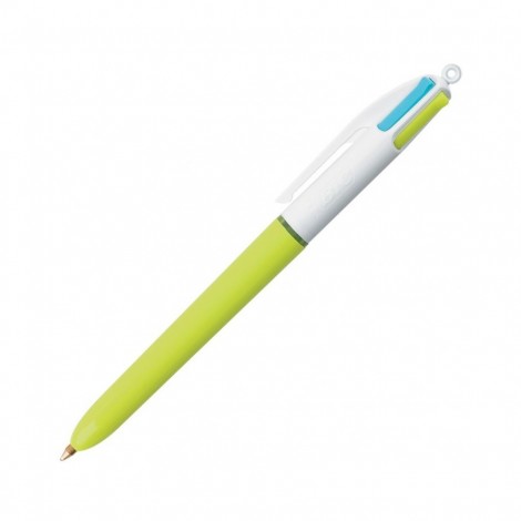 Bic Fun 4 Colours - Penna a sfera, 4 colori, punta da 1mm - 1pz