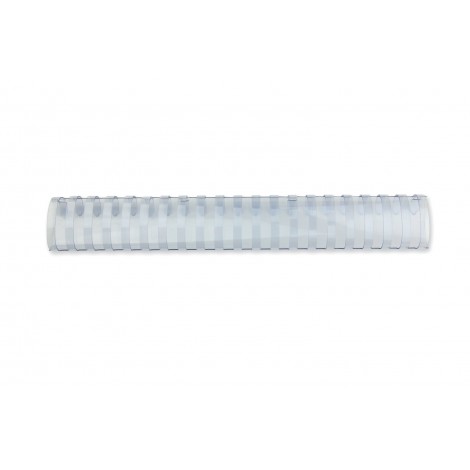 GBC CombBind – Dorsi plastici a spirale per rilegatura formato A4, 21 anelli, rilega fino a 280 fogli dorso 32mm colore bianco