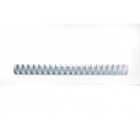 GBC CombBind – Dorsi plastici a spirale per rilegatura formato A4, 21 anelli, rilega fino a 145 fogli dorso 16mm colore bianco
