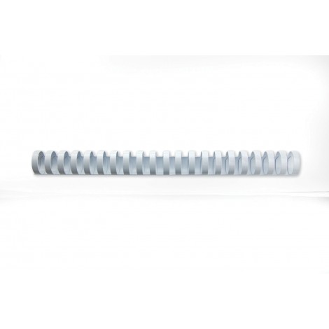 GBC CombBind – Dorsi plastici a spirale per rilegatura formato A4, 21 anelli, rilega fino a 165 fogli dorso 19mm colore bianco