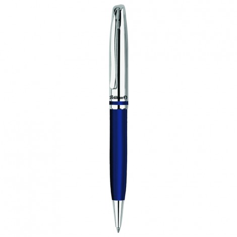 Pelikan Jazz Classic - Penna a sfera, fusto blu, punta media tratto 0,7mm colore nero  - 1pz