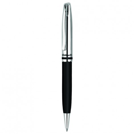 Pelikan Jazz Classic – Penna a sfera, fusto nero, punta media tratto 0,7mm colore nero - 1pz