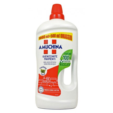 Detergente per pavimenti igienizzante, rimuove gli allergeni, ideale per ambienti con ANIMALI DOMESTICI 1,5lt