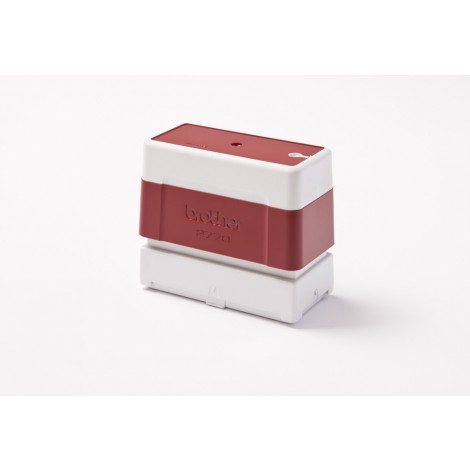 PR2770R6P - Timbro preinchiostrato, formato 27x70mm, per Brother SC-2000 STAMP CREATOR colore rosso - Prezzo singolo, ord. minimo 6pz