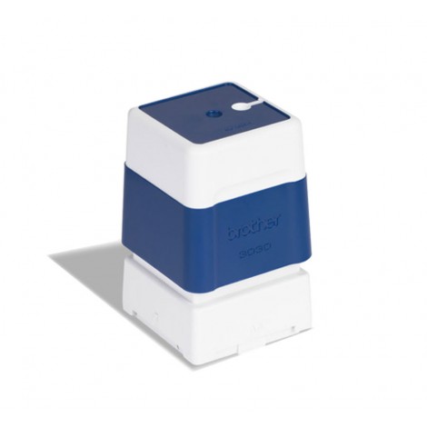 PR3030E6P - Timbro preinchiostrato, formato 30x30mm, per Brother SC-2000 STAMP CREATOR colore blu - Prezzo singolo, ord. minimo 6pz