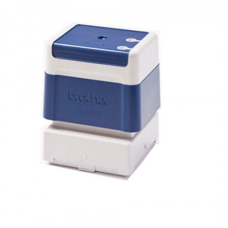 PR4040E6P - Timbro preinchiostrato, formato 40x40mm, per Brother SC-2000 STAMP CREATOR colore blu - Prezzo singolo, ord. minimo 6pz