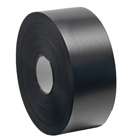 E-Line – Nastro liscio 6800 – Nastro liscio in polipropilene 50mm x 100mt, senza flange colore nero – Prezzo singolo, ord. minimo 5pz
