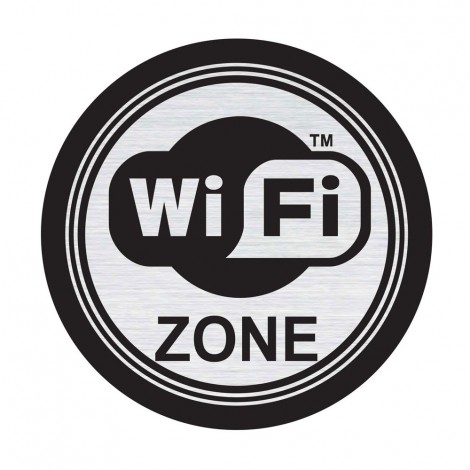 Pittogramma "WiFi Zone" - 1pz