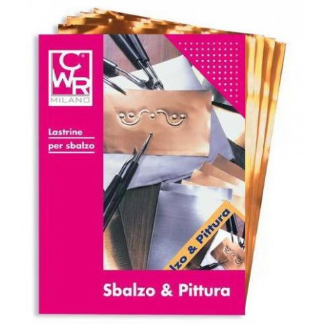 Lastrine 20x30cm alluminio rame spessore 1,2mm