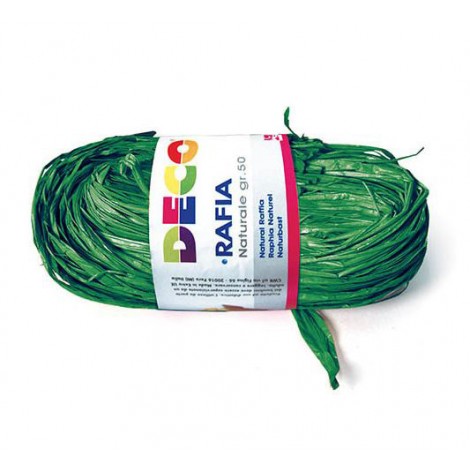 Rafia colore natale 50gr lunghezza 1,5mt