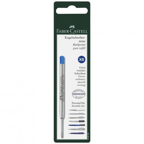 Refill per penna a sfera in blister, tratto XB colore blu - 1pz