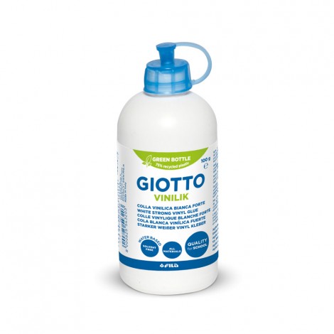 Vinilik - Colla liquida vinilica a base acqua in flacone, senza solventi e lavabile 100gr