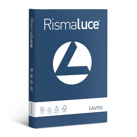 Rismaluce - Carta A3, 125fg colore blu - 1pz