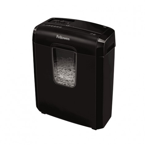 Powershred 6C -Distruggidocumenti taglio a frammenti 4x35mm, distrugge carte di credito, clip e punti metallici, per 1 utente, sicurezza P4