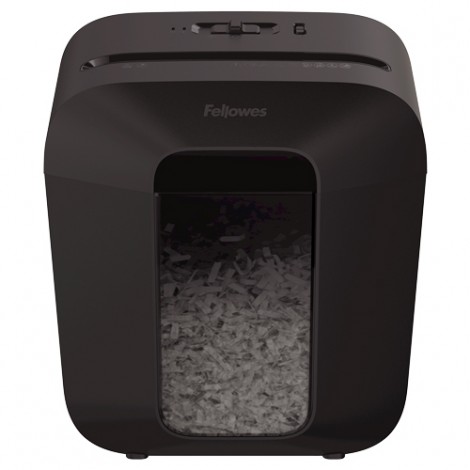 Powershred LX25 - Distruggidocumenti taglio a frammenti 4x36mm, distrugge carte di credito, clip e punti metallici, per 1 utente, sicurezza P4