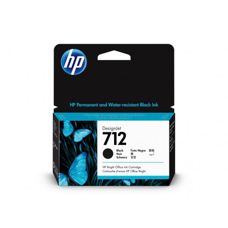 N712 cartuccia nero per HP DESIGNJET T 210 (38ml) 1pz