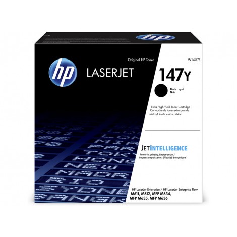 W1470Y toner nero per HP LASERJET M611DN (42.000pg) 1pz