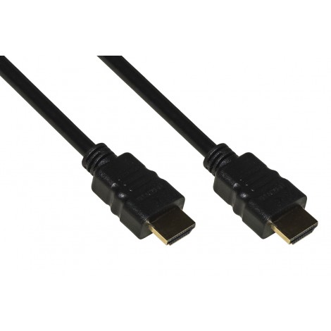 Link Cavo HDMI 4/2K per pc, notebook, HDTV, ecc, contatti dorati 0,5mt - 1pz