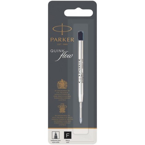 Quinkflow - Refill per penna a sfera tratto 0,7mm colore nero - 1pz