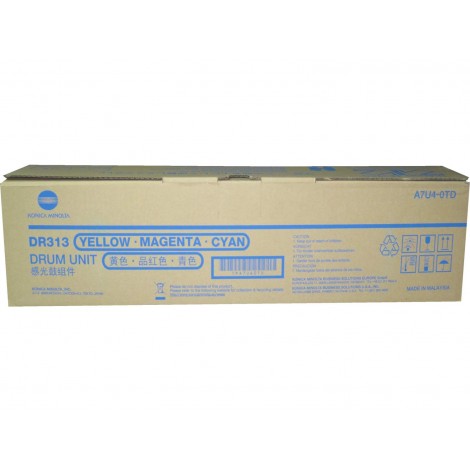 A7U40TD DR313CMY drum colore per Konica-Minolta BIZHUB C 258 (75.000pg) - (acquistare un drum per ogni colore) 1pz