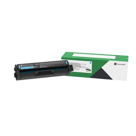 C332HC0 Toner RETURN ciano per Lexmark C 3326DW (2.500pg) 1pz