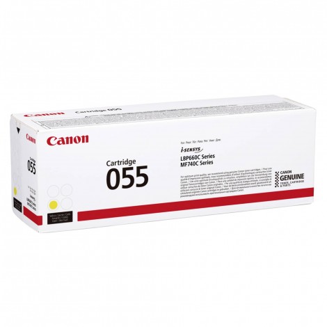 055 Toner giallo per Canon I-SENSYS LBP 660 (2.100pg) 1pz