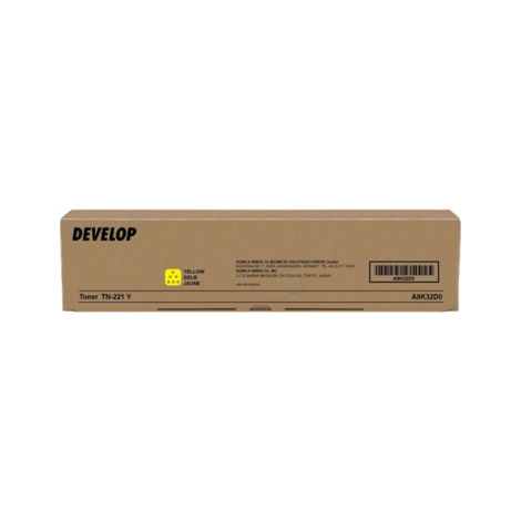A8K32D0 TN221Y toner giallo per Develop INEO+ 227 (21.000pg) 1pz