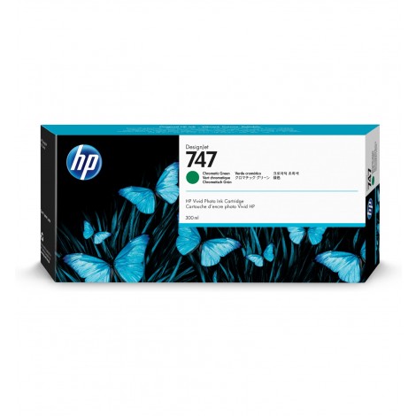 N747 Cartuccia inchiostro verde per HP DESIGNJET Z 9 (300ml) 1pz