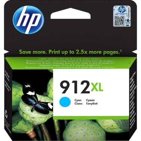 912XL  Cartuccia inchiostro ciano per HP OFFICEJET PRO 8010 (825pg) 1pz