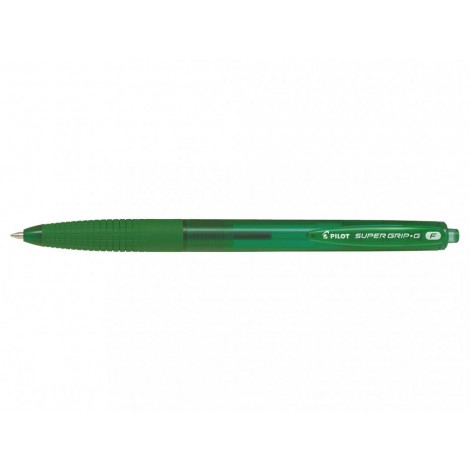 Pilot Supergrip G – Penna a sfera con inchiostro particolarmente scorrevole e brillante, punta 0,7mm colore verde - Prezzo singolo, ord. minimo 12pz