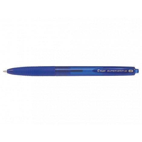 Pilot Supergrip G – Penna a sfera con inchiostro particolarmente scorrevole e brillante, punta 1mm colore blu - Prezzo singolo, ord. minimo 12pz