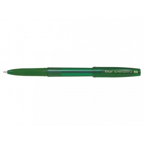 Pilot Supergrip G – Penna a sfera con inchiostro particolarmente scorrevole e brillante, punta 1mm colore verde - Prezzo singolo, ord. minimo 12pz