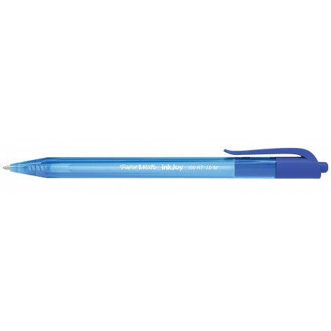 Papermate Inkjoy 100RT - Penna a sfera con inchiostro gel colore blu - Prezzo singolo, ord. minimo 20pz
